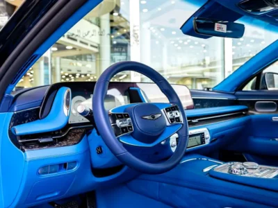 2024 Genesis G90 3.5-liter twin-turbo V6 Petrol Engine Black Blue Sedan 1 OF 1