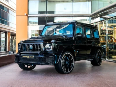 2022 Mercedes-Benz G-Class Brabus 4.0-liter V8 Bi-Turbo Engine Black Blue SUV