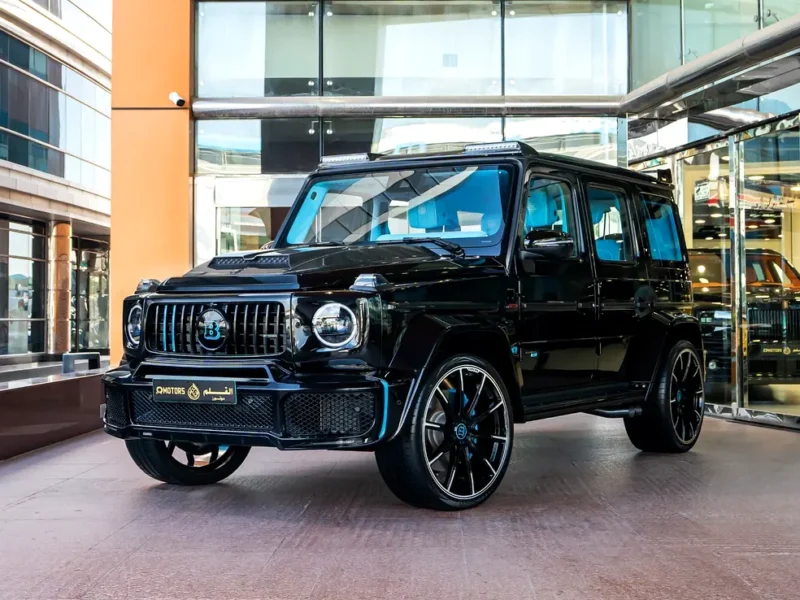 2022 Mercedes-Benz G-Class Brabus 4.0-liter V8 Bi-Turbo Engine Black Blue SUV