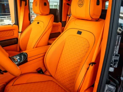 2026 Mercedes-Benz G-Class Brabus 4.0-liter V8 Bi-Turbo Engine Black Orange SUV