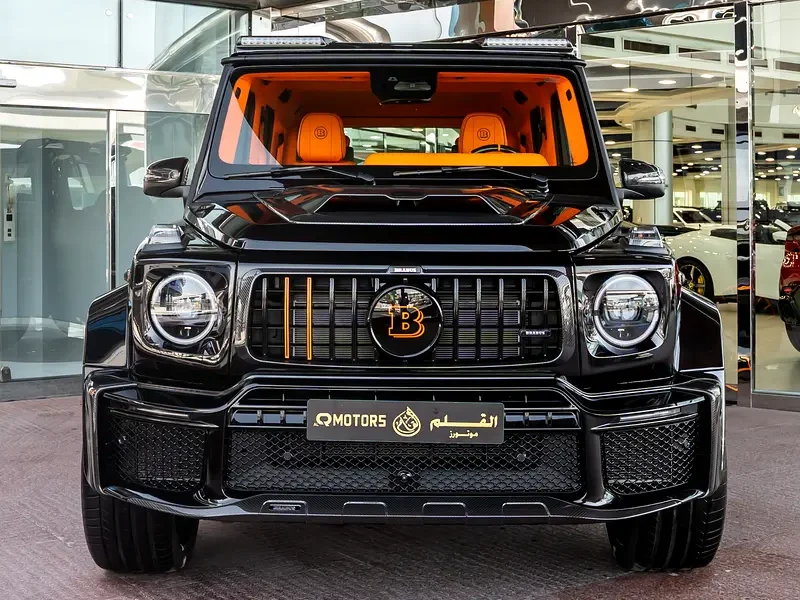 2026 Mercedes-Benz G-Class Brabus 4.0-liter V8 Bi-Turbo Engine Black Orange SUV