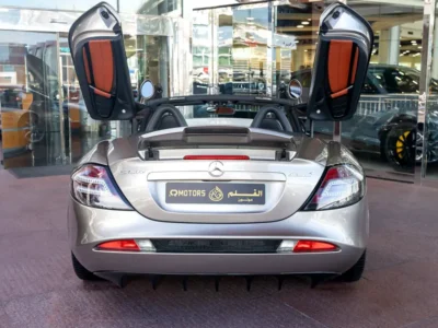 2009 McLaren SLR MERCEDES 5.4 Litres V8 Petrol Engine Silver Tan Sports Car