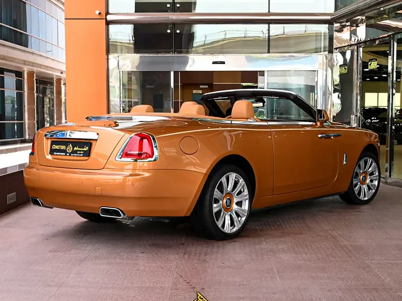 2017 Rolls-Royce Dawn Standard 6.6-liter twin-turbo V12 Engine Tan Convertible