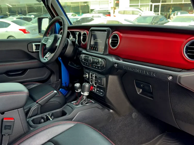 2023 Jeep Wrangler Rubicon 3.6 Litres V6 Petrol Engine Blue Black SUV GCC Specs