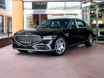 2024 Genesis G90 3.5-liter twin-turbo V6 Petrol Engine Black Blue Sedan 1 OF 1