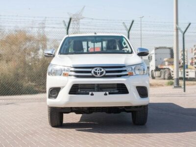 2026 Toyota Hilux DLX 2.4 Litres 4 Cylinders Diesel Engine White Red Pickup Truck GCC