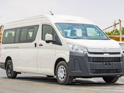 2026 Toyota Hiace High Roof 3.5 Litres 6 Cylinders Petrol Engine White Grey Van