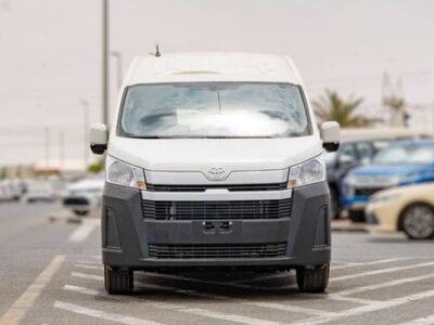 2026 Toyota Hiace High Roof 3.5 Litres 6 Cylinders Petrol Engine White Grey Van