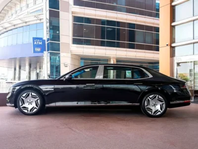 2024 Genesis G90 3.5-liter twin-turbo V6 Petrol Engine Black Blue Sedan 1 OF 1