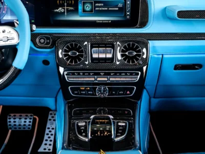 2022 Mercedes-Benz G-Class Brabus 4.0-liter V8 Bi-Turbo Engine Black Blue SUV