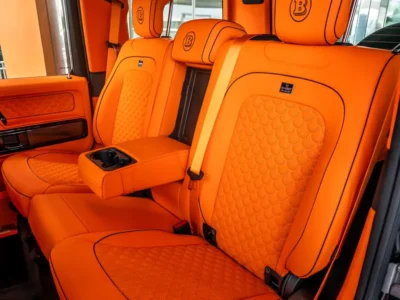 2026 Mercedes-Benz G-Class Brabus 4.0-liter V8 Bi-Turbo Engine Black Orange SUV