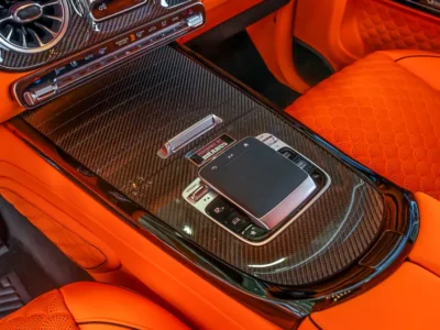 2026 Mercedes-Benz G-Class Brabus 4.0-liter V8 Bi-Turbo Engine Black Orange SUV