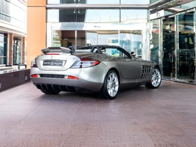 2009 McLaren SLR MERCEDES 5.4 Litres V8 Petrol Engine Silver Tan Sports Car