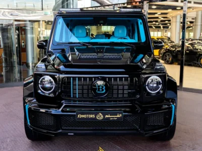 2022 Mercedes-Benz G-Class Brabus 4.0-liter V8 Bi-Turbo Engine Black Blue SUV