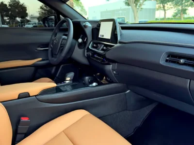 2025 Lexus UX-Series UX300h Premier 2.0-liter 4-cylinder Hybrid Engine Grey Tan SUV