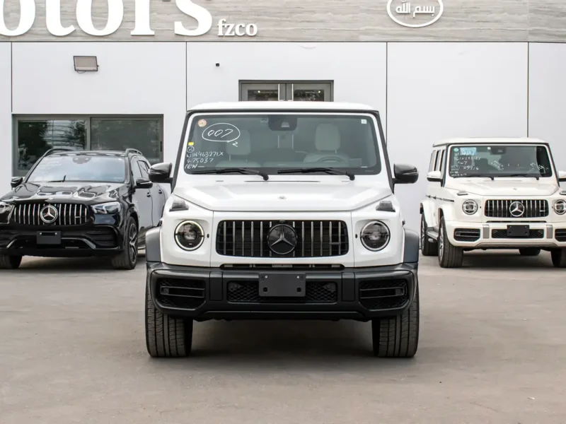 2023 Mercedes-Benz G-Class G 63 AMG 6 Cylinders Petrol Engine Magno White SUV