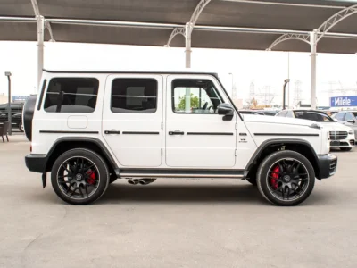2023 Mercedes-Benz G-Class G 63 AMG 6 Cylinders Petrol Engine Magno White SUV