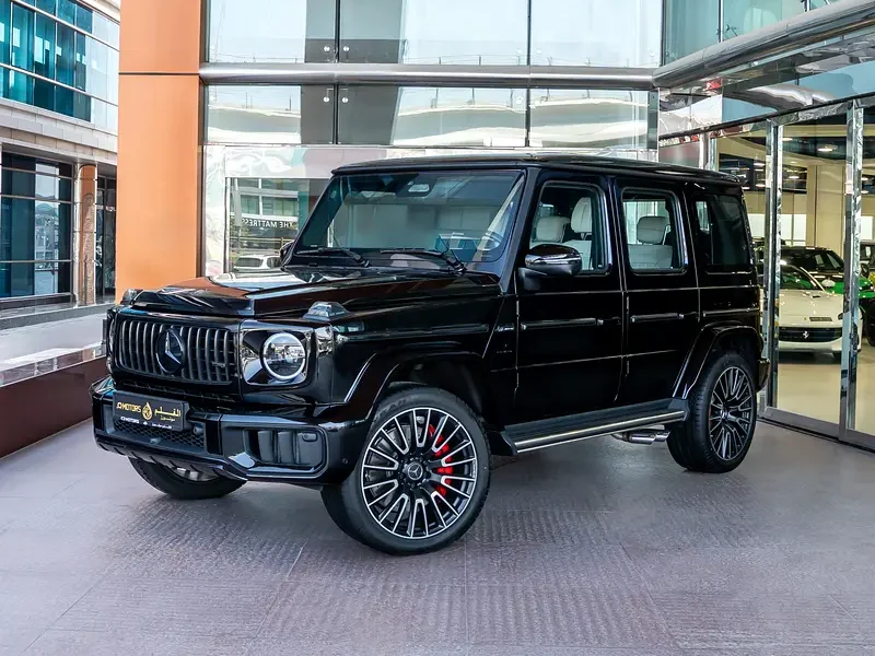 2026 Mercedes-Benz AMG G 63 4.0 Litres V8 Biturbo Engine Black White SUV
