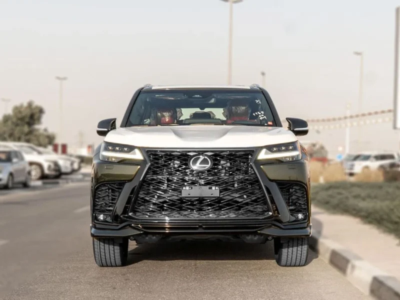 2026 Lexus LX600 F-Sport 3.5 Litres V6 Twin-Turbo Petrol Engine Green Red SUV GCC