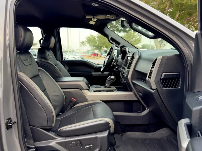 2018 Ford F-150 Raptor 3.5 Liters 6 Cylinders Petrol Engine Grey Black Pickup Truck