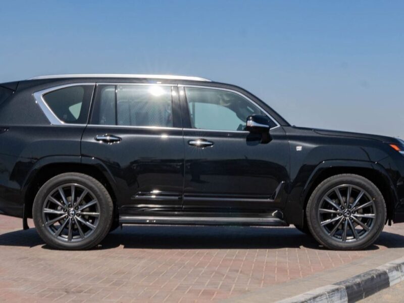 2026 Lexus LX600 F-Sport 3.5 Litres V6 Twin-Turbo Petrol Engine Black Red SUV GCC