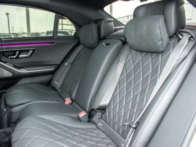 2021 Mercedes-Benz S-Class S 500L 4MATIC 6 Cylinders Petrol Engine White Black Sedan