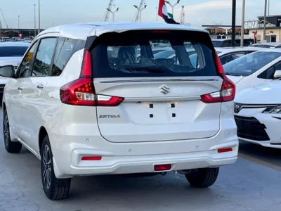 2026 Suzuki Ertiga GLX 4 Cylinder Petrol Engine White Black MPV GCC Specs