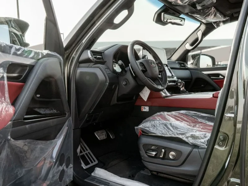2026 Lexus LX600 F-Sport 3.5 Litres V6 Twin-Turbo Petrol Engine Green Red SUV GCC