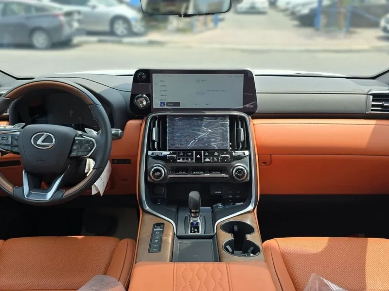 2026 Lexus LX600 VIP Black Edition 3.5L 6 Cylinders Petrol Engine Black Orange SUV GCC