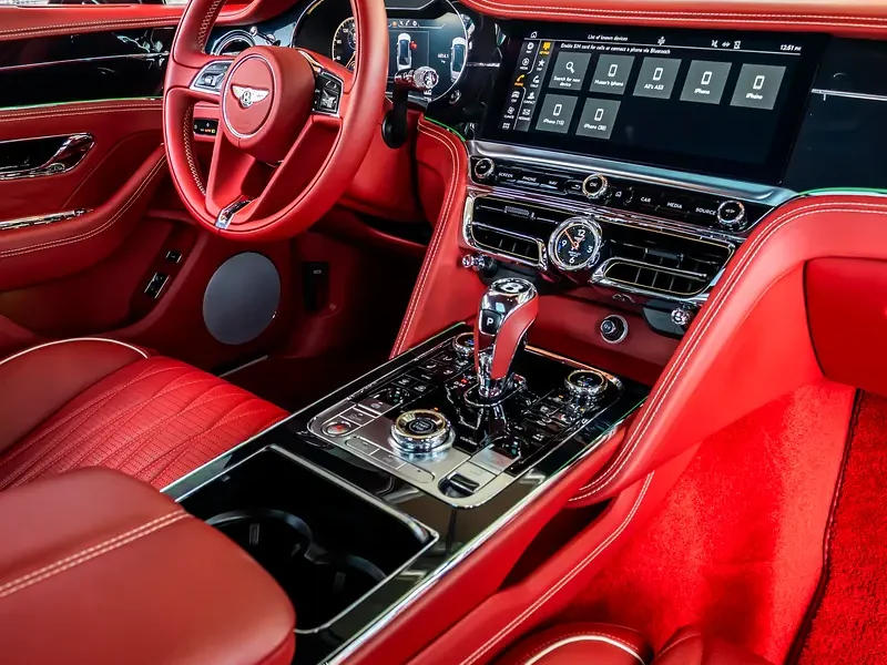2020 Bentley Flying Spur W12 First Edition 6.0 Litres 12 Cylinders Engine Black Red Sedan