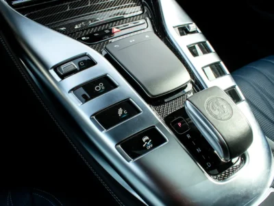 2023 Mercedes-Benz AMG GT 63 S 4MATIC+ 8 Cylinder Petrol Engine White Blue Sedan