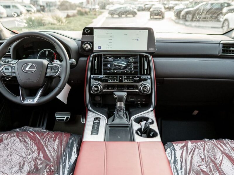2026 Lexus LX600 F-Sport 3.5 Litres V6 Twin-Turbo Petrol Engine Green Red SUV GCC