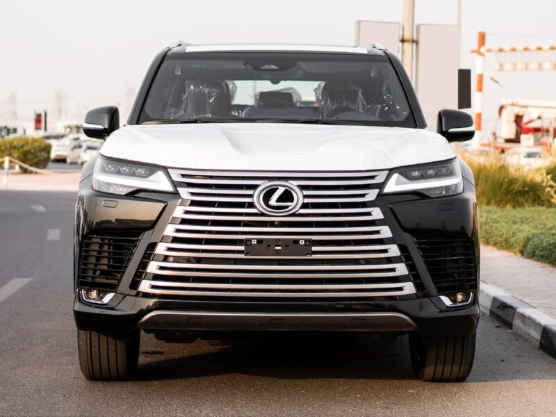 2026 Lexus LX600 Turbo Sport 3.5L V6 Twin-Turbocharged Petrol Engine Black Maroon SUV