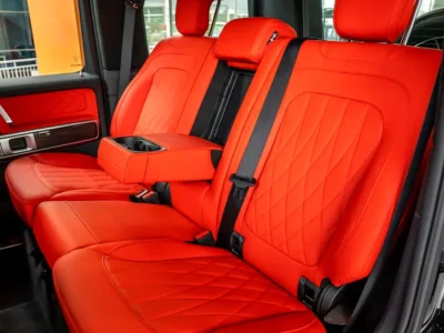 2026 Mercedes-Benz AMG G 63 4.0 Litres V8 Biturbo Engine Black Red SUV