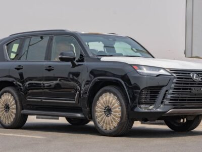 2026 Lexus LX600 VIP Black Edition 3.5L 6 Cylinders Petrol Engine Black Orange SUV GCC