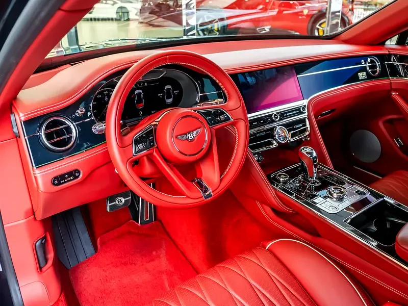 2020 Bentley Flying Spur W12 First Edition 6.0 Litres 12 Cylinders Engine Black Red Sedan