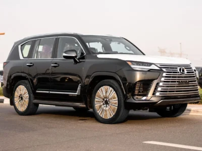 2026 Lexus LX600 Turbo Sport 3.5L V6 Twin-Turbocharged Petrol Engine Black Maroon SUV