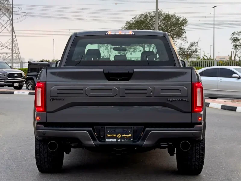 2018 Ford F-150 Raptor 3.5 Liters 6 Cylinders Petrol Engine Grey Black Pickup Truck