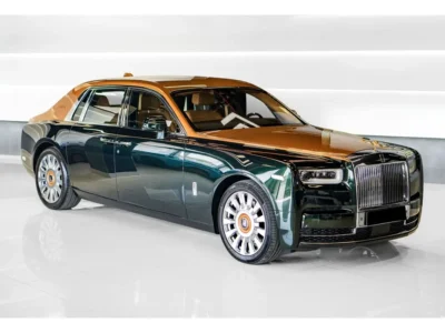 2020 Rolls-Royce Phantom 6.75-L Twin-Turbo V12 Engine Black Tan Sedan Special Color