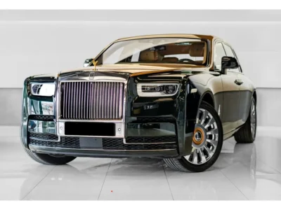 2020 Rolls-Royce Phantom 6.75-L Twin-Turbo V12 Engine Black Tan Sedan Special Color