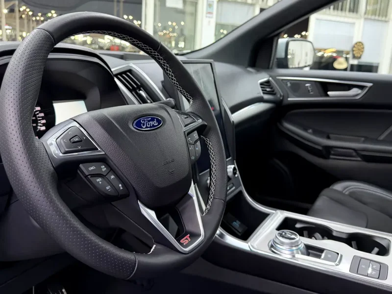 2023 Ford Edge ST 2.7 Liter Twin-Turbocharged V6 Petrol Engine Grey Black Crossover GCC