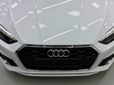 2022 Audi A5 40 TFSI S-Line 2.0-liter turbocharged 4-Cylinder Engine White Brown Sedan