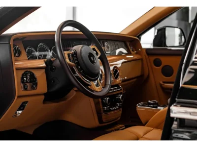 2020 Rolls-Royce Phantom 6.75-L Twin-Turbo V12 Engine Black Tan Sedan Special Color
