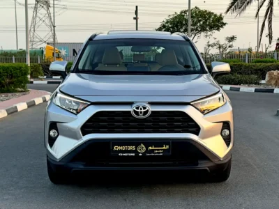 2019 Toyota RAV 4 Other 2.5-litre 4-cylinder Petrol Engine Grey Tan Crossover GCC Specs