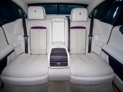 2021 Rolls-Royce Ghost Standard 6.7L V12 Twin Turbo Engine Grey White Sedan GCC