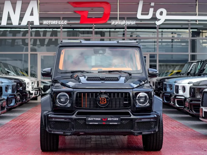 2024 Mercedes-Benz G-Class G 63 AMG 4.0 Litres V8 Biturbo Petrol Engine Black Orange SUV