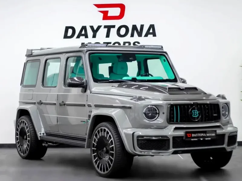 2021 Mercedes-Benz G-Class Brabus 8 Cylinders Petrol Engine Grey Green SUV
