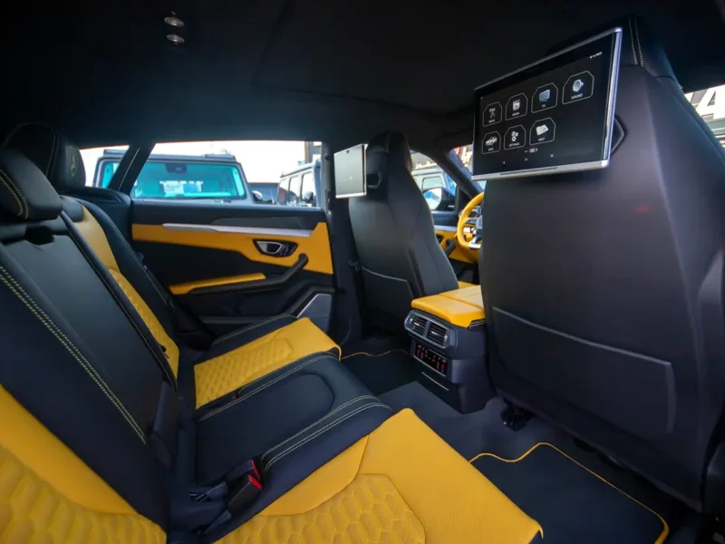 2019 Lamborghini Urus Standard V8 Twin Turbo Petrol Engine 4.0 Litres Blue Yellow SUV