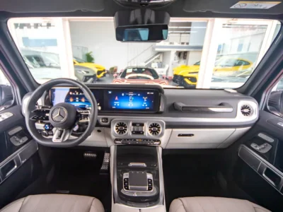 2025 Mercedes-Benz G-Class G 63 AMG 4.0 Litres V8 Biturbo Petrol Engine White SUV