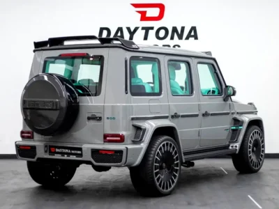 2021 Mercedes-Benz G-Class Brabus 8 Cylinders Petrol Engine Grey Green SUV